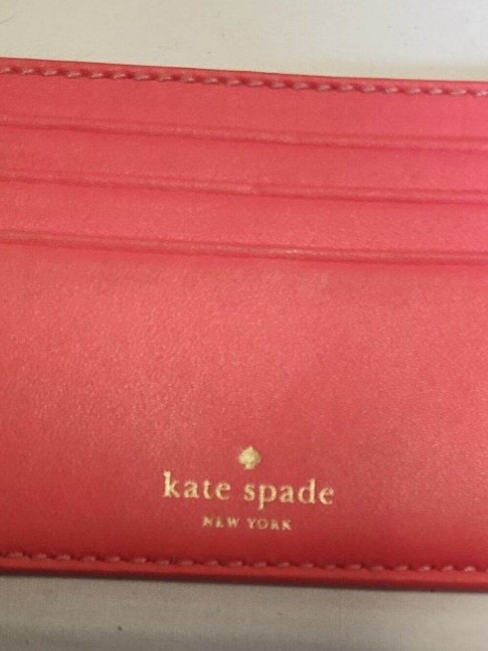Kate Spade Graham Wellesley Card Holder - Cherry Liquor